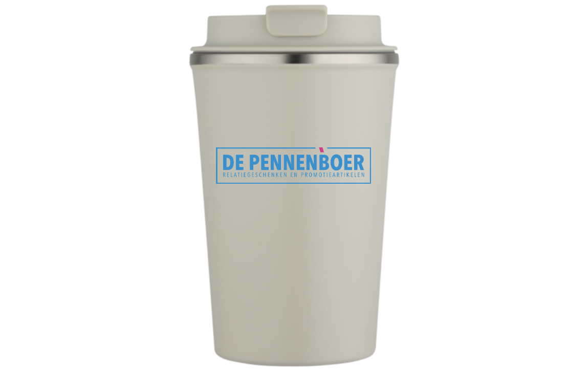 Minder wegwerp, meer impact! <br> Dé koffiebeker to go <br>die iedereen gebruikt.